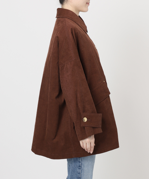 Mackintosh（マッキントッシュ）の「《別注》【MACKINTOSH】コール DEXTX HUMBIE JACKET MB：コート（その他アウター・レディース・ネイビー/ブラウン系その他・6/8/10）」の10枚目の写真