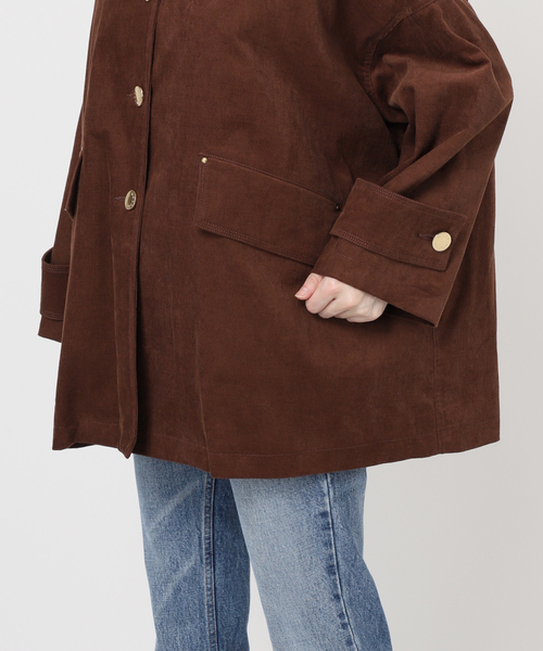 Mackintosh（マッキントッシュ）の「《別注》【MACKINTOSH】コール DEXTX HUMBIE JACKET MB：コート（その他アウター・レディース・ネイビー/ブラウン系その他・6/8/10）」の12枚目の写真