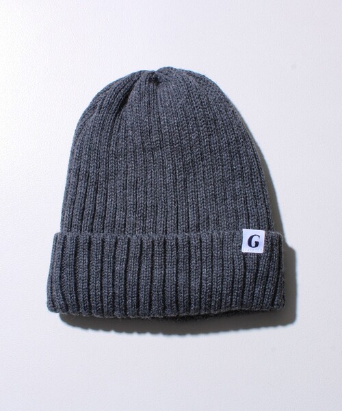 GLOSTER（グロスター）の「【GLOSTER/グロスター】裏ボア リブワッチ ニット帽（ニットキャップ/ビーニー・メンズ・グレー系その他/ブラック/グレー/ブラック系その他/ワインレッド/テラコッタ・FREE）」の11枚目の写真