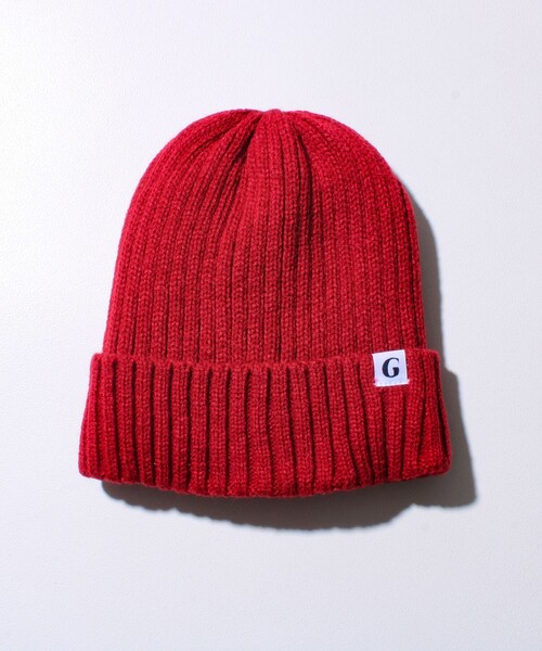GLOSTER（グロスター）の「【GLOSTER/グロスター】裏ボア リブワッチ ニット帽（ニットキャップ/ビーニー・メンズ・グレー系その他/ブラック/グレー/ブラック系その他/ワインレッド/テラコッタ・FREE）」の12枚目の写真