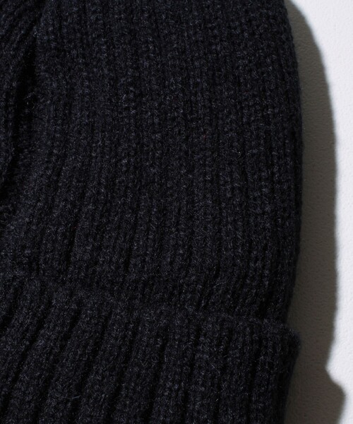 GLOSTER（グロスター）の「【GLOSTER/グロスター】裏ボア リブワッチ ニット帽（ニットキャップ/ビーニー・メンズ・グレー系その他/ブラック/グレー/ブラック系その他/ワインレッド/テラコッタ・FREE）」の16枚目の写真