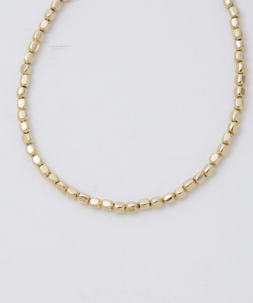 NANO universe（ナノユニバース）の「メタルビーズブレスレット（ブレスレット・レディース・ゴールド/シルバー・FREE）」の5枚目の写真