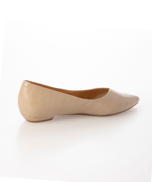 enchanted(エンチャンテッド)の「晴雨兼用Vカットポインテッドフラットシューズ(パンプス・レディース・ブラック/ベージュ/ダークブラウン・37/36/35/41/40/39/38)」の10枚目の写真