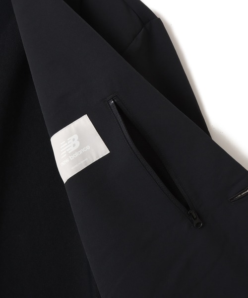 NEW BALANCE（ニューバランス）の「New Balance NB GREY SINGLE JACKET / ニューバランス NB グレー シングルジャケット（テーラードジャケット・メンズ・ブラック/グレー・XL/L/M/S）」の5枚目の写真