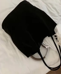 Port | 【 Port / ポート 】 シンプル フェイクスエード トートバッグ ( ポーチ付き )#_(トートバッグ)