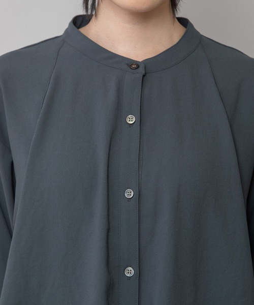 Munich(ミューニック)の「【シワ防止】ジョーゼットレイヤードフレアブラウス(シャツ/ブラウス・レディース・ダークグレー/ブラウン/オフホワイト/ブラック・FREE)」の17枚目の写真