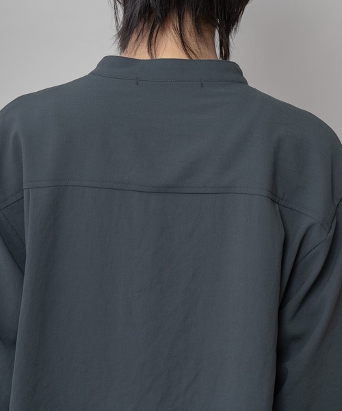 Munich(ミューニック)の「【シワ防止】ジョーゼットレイヤードフレアブラウス(シャツ/ブラウス・レディース・ダークグレー/ブラウン/オフホワイト/ブラック・FREE)」の21枚目の写真