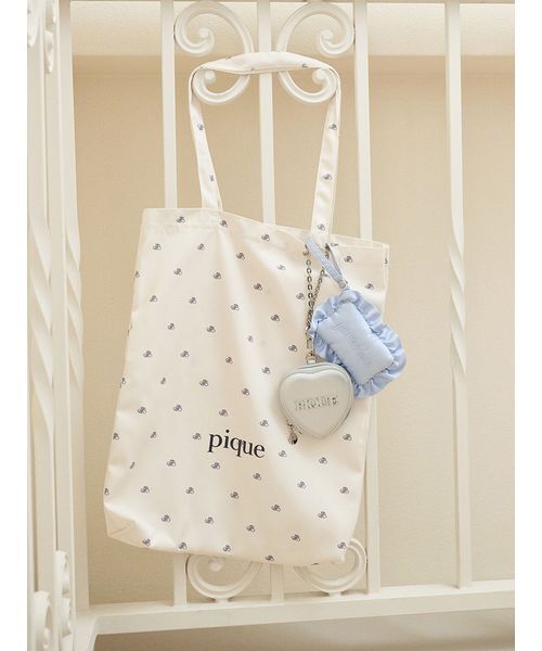 gelato pique（ジェラートピケ）の「バリエトートバッグ（トートバッグ・レディース・ネイビー/オフホワイト/カーキ・F）」の17枚目の写真