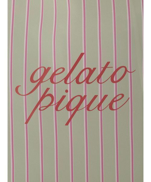 gelato pique（ジェラートピケ）の「バリエトートバッグ（トートバッグ・レディース・ネイビー/オフホワイト/カーキ・F）」の22枚目の写真
