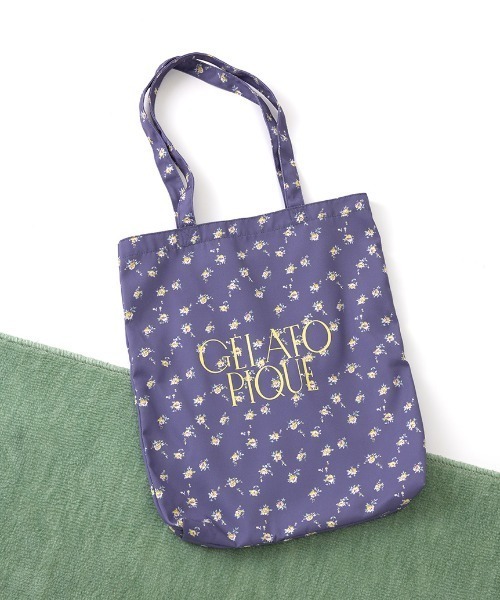 gelato pique（ジェラートピケ）の「バリエトートバッグ（トートバッグ・レディース・ネイビー/オフホワイト/カーキ・F）」の3枚目の写真