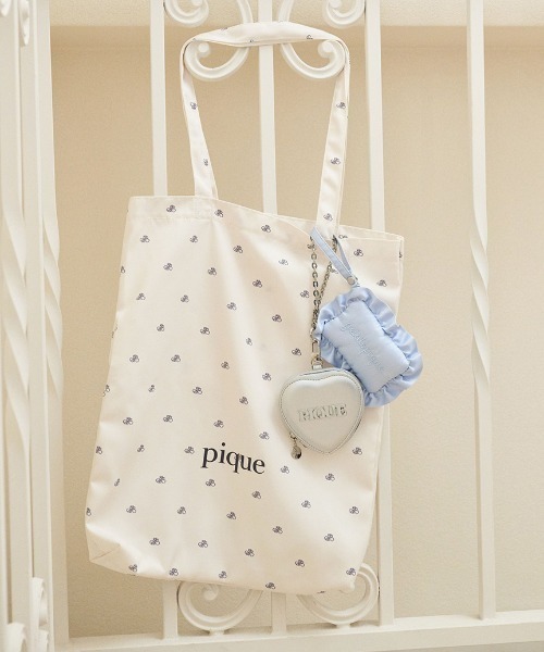 gelato pique（ジェラートピケ）の「バリエトートバッグ（トートバッグ・レディース・ネイビー/オフホワイト/カーキ・F）」の2枚目の写真