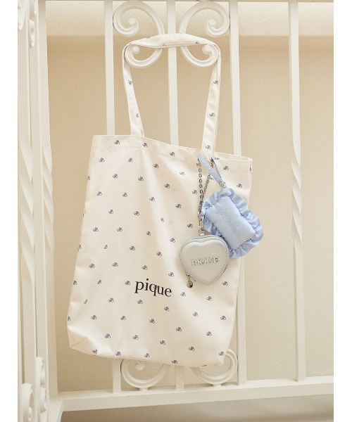 gelato pique（ジェラートピケ）の「バリエトートバッグ（トートバッグ・レディース・ネイビー/オフホワイト/カーキ・F）」の15枚目の写真