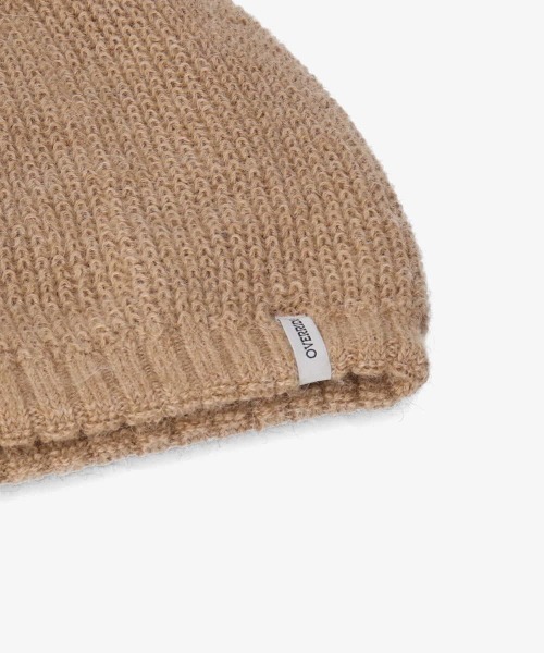OVERRIDE(オーバーライド)の「OVERRIDE ALPACA LOOSE BEANIE / オーバーライド(ニットキャップ/ビーニー・メンズ・ブラック/グレー/ベージュ/ホワイト・57~59cm)」の11枚目の写真