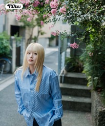 TXA（ティーエックスエー）の「門倉太久斗/22世紀ジェダイ Slash striped shirt（シャツ/ブラウス）」