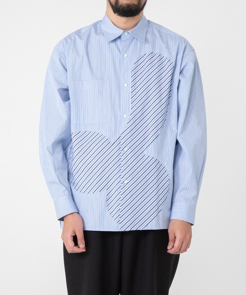TXA（ティーエックスエー）の「門倉太久斗/22世紀ジェダイ Slash striped shirt（シャツ/ブラウス・メンズ・ストライプ・2/1）」の3枚目の写真
