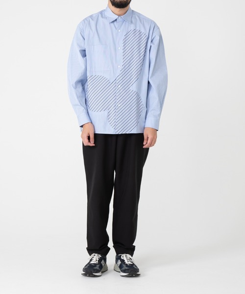 TXA（ティーエックスエー）の「門倉太久斗/22世紀ジェダイ Slash striped shirt（シャツ/ブラウス・メンズ・ストライプ・2/1）」の5枚目の写真