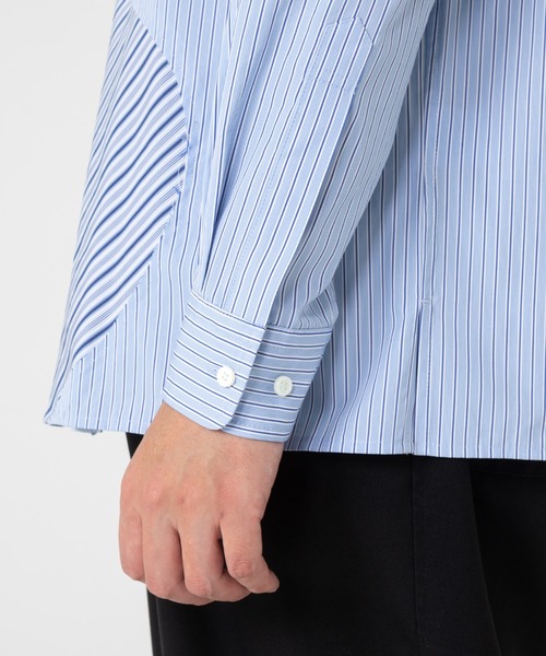 TXA（ティーエックスエー）の「門倉太久斗/22世紀ジェダイ Slash striped shirt（シャツ/ブラウス・メンズ・ストライプ・2/1）」の9枚目の写真
