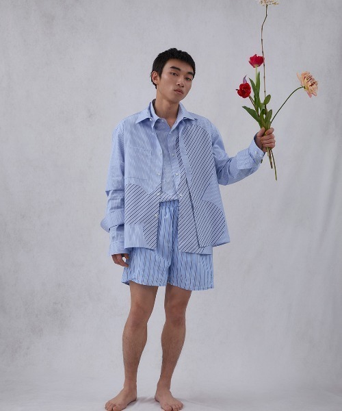 TXA（ティーエックスエー）の「門倉太久斗/22世紀ジェダイ Slash striped shirt（シャツ/ブラウス・メンズ・ストライプ・2/1）」の12枚目の写真
