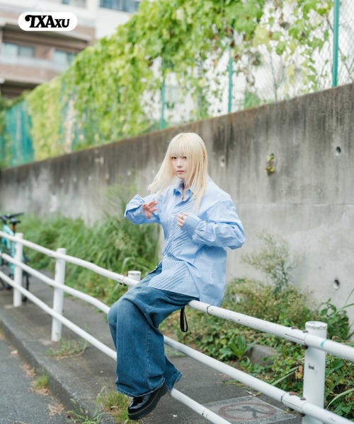 TXA（ティーエックスエー）の「門倉太久斗/22世紀ジェダイ Slash striped shirt（シャツ/ブラウス・メンズ・ストライプ・2/1）」の18枚目の写真