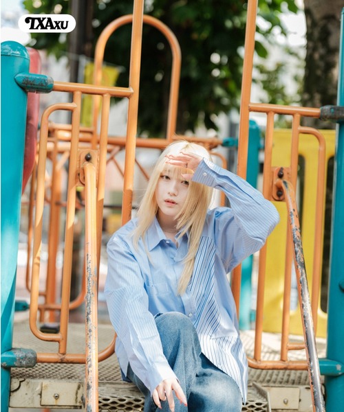 TXA（ティーエックスエー）の「門倉太久斗/22世紀ジェダイ Slash striped shirt（シャツ/ブラウス・メンズ・ストライプ・2/1）」の19枚目の写真