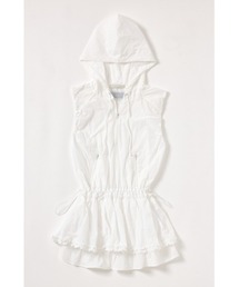 InstantFunk（インスタントファンク）の「【INSTANTFUNK】フリル フーデッド ドレス（ワンピース）」