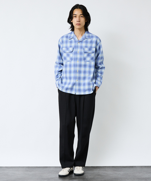 FORTUNA HOMME（フォルトゥナオム）の「【FORTUNA/フォルトゥナ】ツイルカットソーイージースラックス/スウェットパンツ/ユニセックス【WEB限定】（スラックス・メンズ・ブラック・L/M）」の8枚目の写真