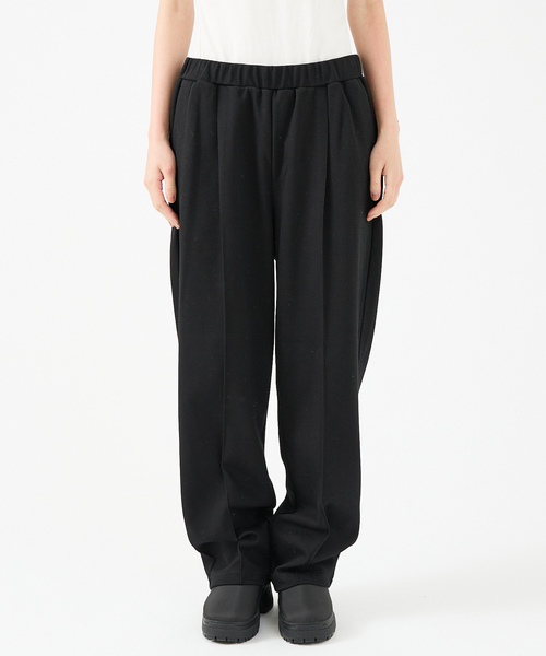 FORTUNA HOMME（フォルトゥナオム）の「【FORTUNA/フォルトゥナ】ツイルカットソーイージースラックス/スウェットパンツ/ユニセックス【WEB限定】（スラックス・メンズ・ブラック・L/M）」の10枚目の写真