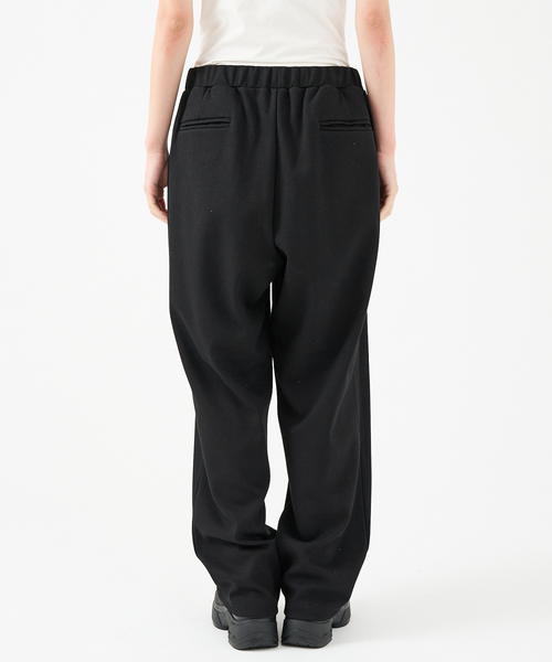 FORTUNA HOMME（フォルトゥナオム）の「【FORTUNA/フォルトゥナ】ツイルカットソーイージースラックス/スウェットパンツ/ユニセックス【WEB限定】（スラックス・メンズ・ブラック・L/M）」の12枚目の写真