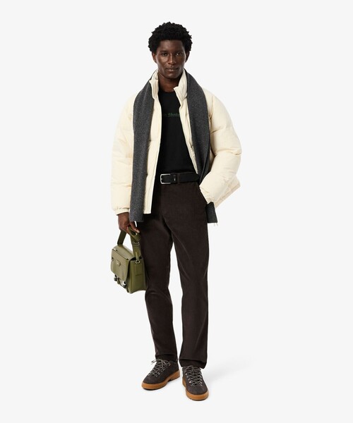 LACOSTE(ラコステ)の「ヘリテージロゴステッチTシャツ(Tシャツ/カットソー・メンズ・ブラック・3/2/5/4)」の7枚目の写真