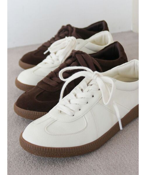 Ungrid（アングリッド）の「トレーナースニーカー（スニーカー・レディース・ブラウン/オフホワイト・L/M/S）」の15枚目の写真