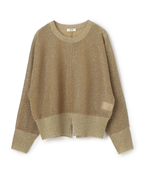 セール】シアーラメ クルーネックプルオーバー（ニット/セーター  