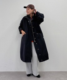 STONE  薄手 ブラック モッズコート ジャケット・アウター / モッズコート 通販 | ACRMTSM ONLINE STORE