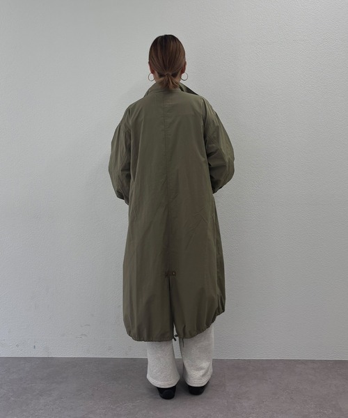 PUAL CE CIN（ピュアルセシン）の「【＠remi_usus企画】マルチウェイモッズコート（モッズコート・レディース・カーキ/ブラック・FREE）」の10枚目の写真