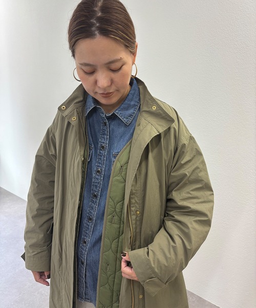 PUAL CE CIN（ピュアルセシン）の「【＠remi_usus企画】マルチウェイモッズコート（モッズコート・レディース・カーキ/ブラック・FREE）」の11枚目の写真