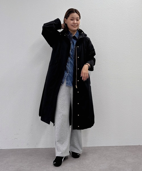 PUAL CE CIN（ピュアルセシン）の「【＠remi_usus企画】マルチウェイモッズコート（モッズコート・レディース・カーキ/ブラック・FREE）」の16枚目の写真