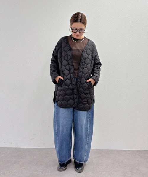 PUAL CE CIN（ピュアルセシン）の「【＠remi_usus企画】マルチウェイモッズコート（モッズコート・レディース・カーキ/ブラック・FREE）」の20枚目の写真