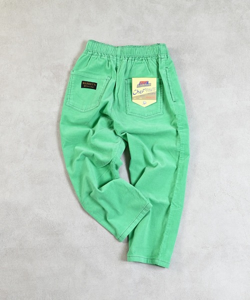 MARKEY'S(マーキーズ)の「コールテンシェフパンツ(チノパンツ・キッズ・カーキ/グリーン/ピンク/ブラック/イエロー/ブルー・100/90/80/95/110/150/140/130/120)」の11枚目の写真