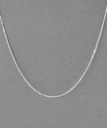 Phoebe（フィービィー）の「【SV925刻印入り】シルキーシャインチェーンネックレス/全長39cm/全長40cm/ジェンダーレス（ネックレス）」