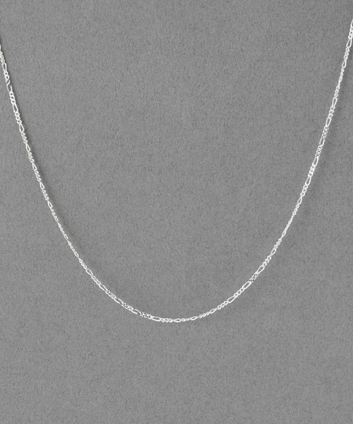 Phoebe(フィービィー)の「【SV925刻印入り】シルキーシャインチェーンネックレス/全長39cm/全長40cm/ジェンダーレス(ネックレス・レディース・シルバー系2/シルバー系1・FREE)」の2枚目の写真