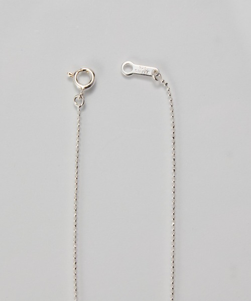 Phoebe(フィービィー)の「【SV925刻印入り】シルキーシャインチェーンネックレス/全長39cm/全長40cm/ジェンダーレス(ネックレス・レディース・シルバー系2/シルバー系1・FREE)」の10枚目の写真