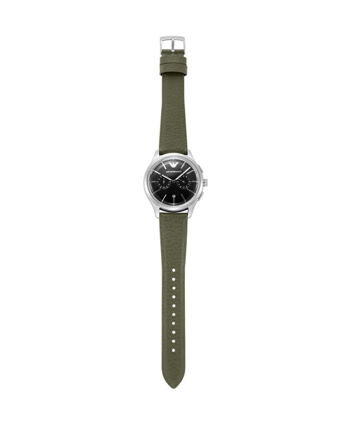 EMPORIO ARMANI(エンポリオアルマーニ)の「エンポリオ・アルマーニ 腕時計 メンズ アナログ レザー AR11693(アナログ腕時計・メンズ・グリーン・FREE)」の6枚目の写真