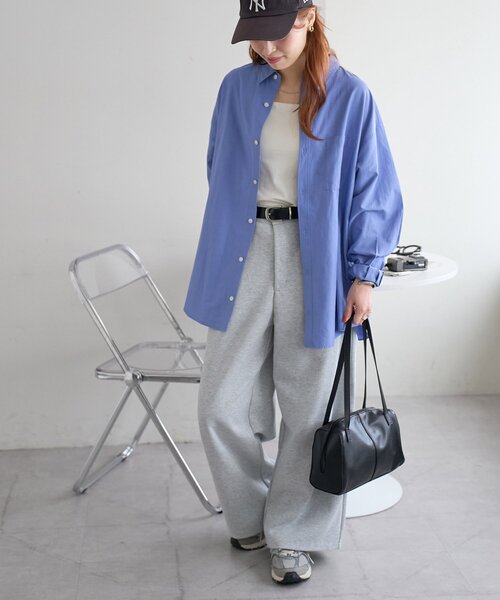 DISCOAT（ディスコート）の「スクエアくったりボストンバッグ（ボストンバッグ・レディース・ブラック/ブラウン/ベージュ・FREE）」の8枚目の写真