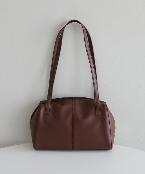 DISCOAT（ディスコート）の「スクエアくったりボストンバッグ（ボストンバッグ・レディース・ブラック/ブラウン/ベージュ・FREE）」の21枚目の写真