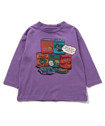 Tシャツ/カットソー（パープル/紫色系・長袖）ファッション通販