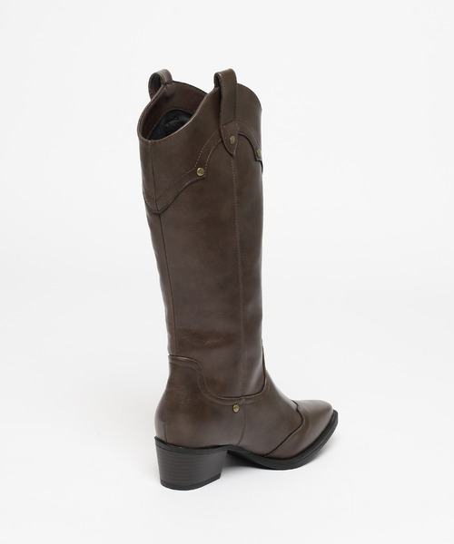 Honeys（ハニーズ）の「ウエスタンブーツ（ブーツ・レディース・ブラウン系/ブラウン/ベージュ系/ブラック系・L/LL/M/S）」の18枚目の写真