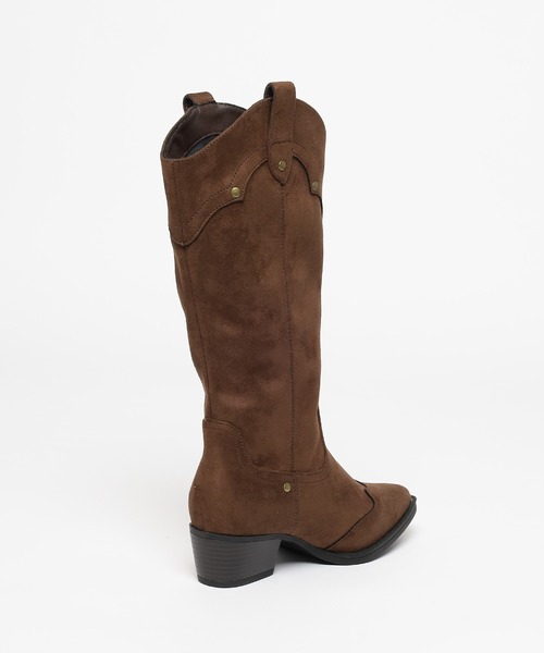 Honeys（ハニーズ）の「ウエスタンブーツ（ブーツ・レディース・ブラウン系/ブラウン/ベージュ系/ブラック系・L/LL/M/S）」の21枚目の写真