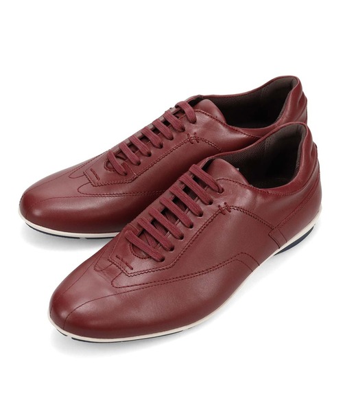 MODELLO（モデロ）の「【抗菌消臭機能】靴内環境を快適にし、さまざまなシーンに合わせやすい ドレスレザースニーカー DM6922（スニーカー・メンズ・グレー/ブラック/ネイビー/バーガンディー/ホワイト・25cm/25.5cm/26cm/26.5cm/27cm/24.5cm）」の5枚目の写真