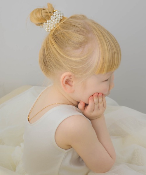 muku（ムク）の「BABY HAIR TIE/PEARL（ヘアゴム・レディース・ホワイト・FREE）」の16枚目の写真