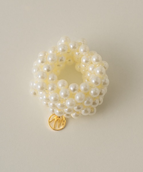 muku（ムク）の「BABY HAIR TIE/PEARL（ヘアゴム・レディース・ホワイト・FREE）」の21枚目の写真