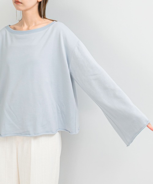 URBAN RESEARCH ROSSO WOMEN(アーバンリサーチ ロッソ)の「オフショルライトスウェット(スウェット・レディース・ライトベージュ/ブルー系その他・FREE)」の16枚目の写真